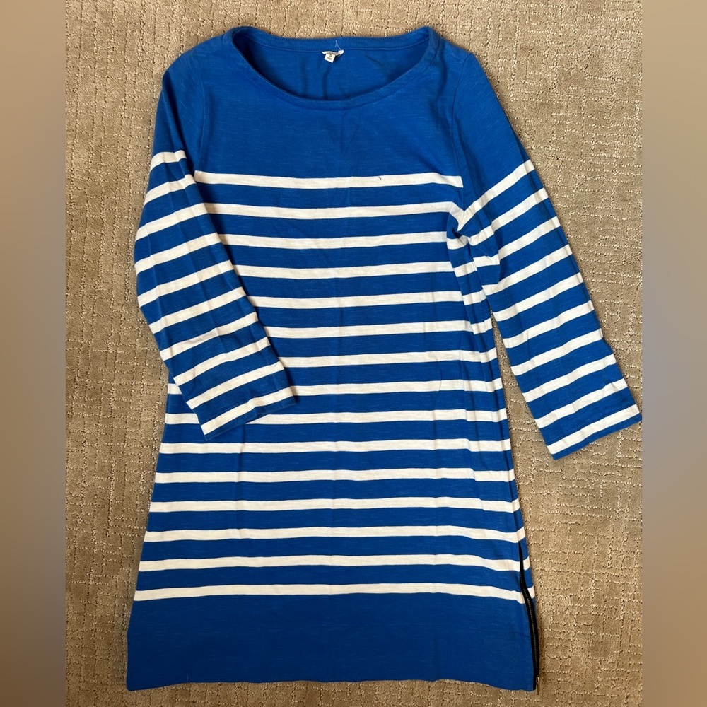 JCrew Boatneck Stripped Dress or Coverup